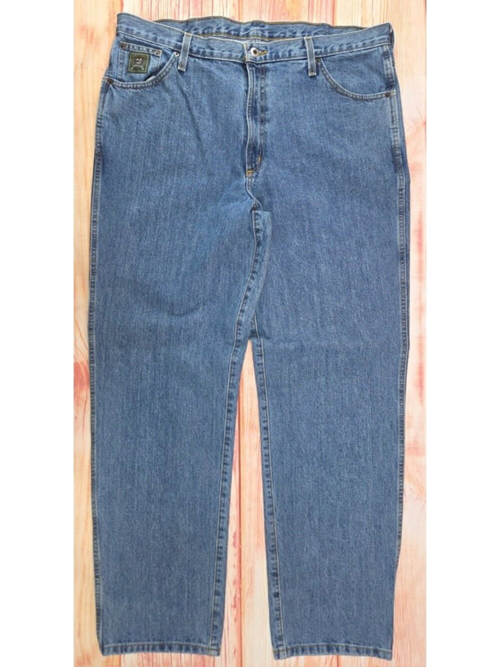 Cinch Mens Blue Denim Jeans 40x34 Relaxed Fit Straight Leg